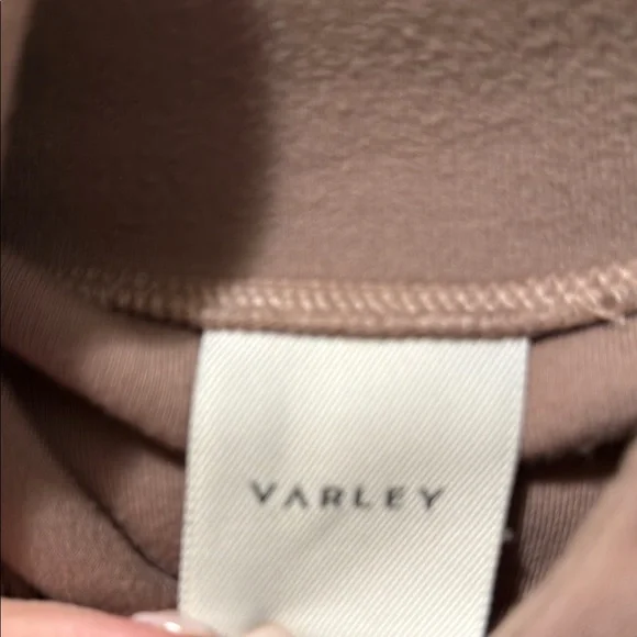 Varley Taupe (cocoa) Hoodie Sweatshirt - Picture 3 of 6